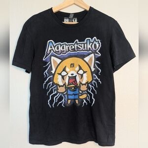 Ripple Junction Black Aggretsuko T-Shirt